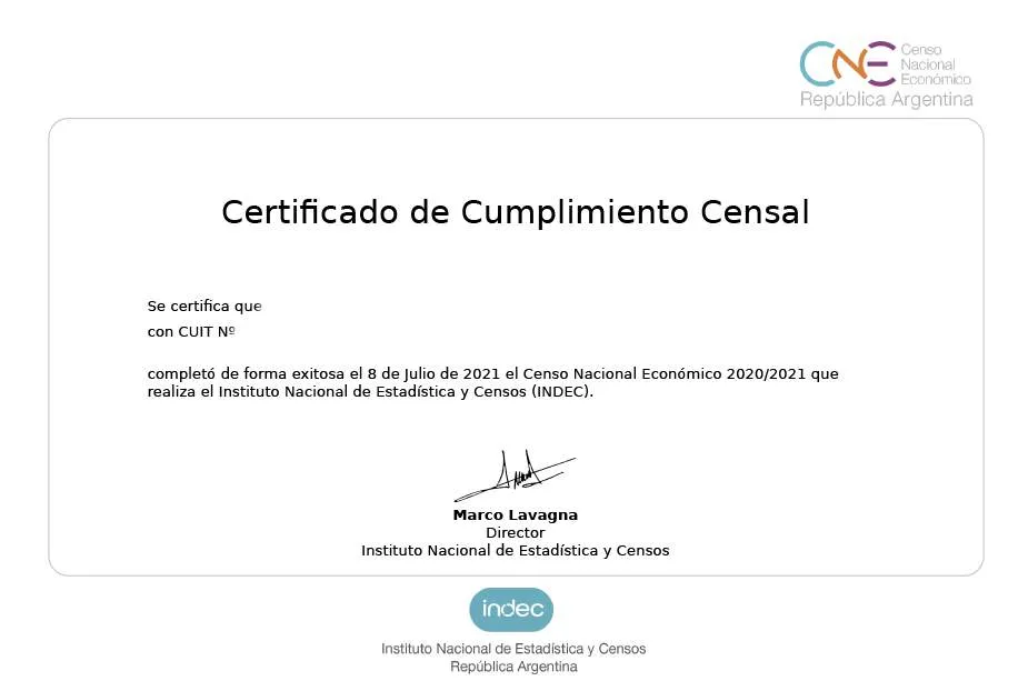 Cne censo nacional económico