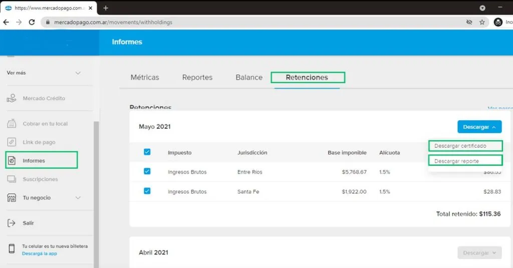 Guía para Vendedores de MercadoLibre. Desde evitar retenciones hasta descargar reportes, todo lo que necesitás saber sobre convenio multilateral. mercadopago convenio multilateral descargar retenciones certificados,convenio multilateral,Mercado libre convenio multilateral